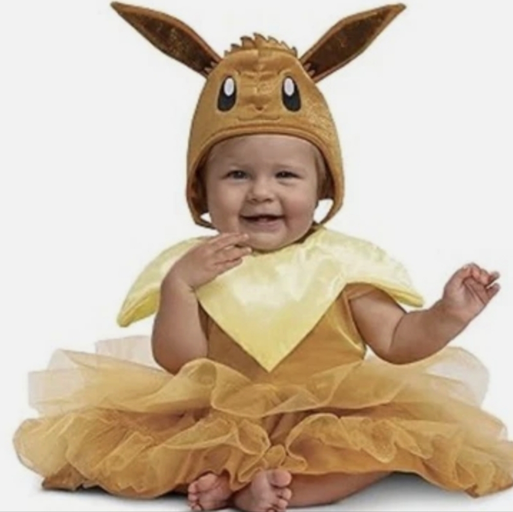 Disguise Pokemin Eevee-Inspired Costume Size 12-18 Months